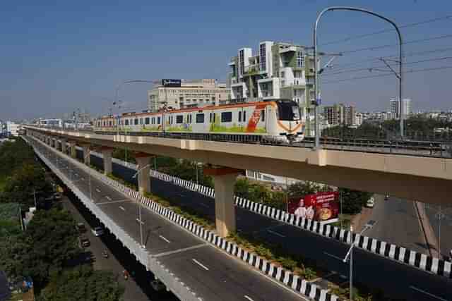 Double-decker viaduct on Nagpur’s Wadha road (@nitin_gadkari/Twitter)