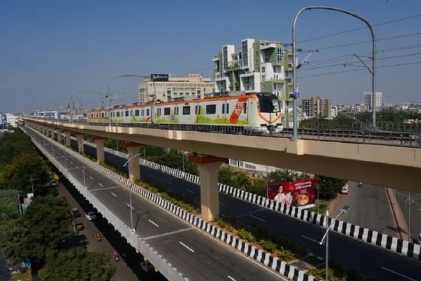 Double-decker viaduct on Nagpur’s Wadha road (@nitin_gadkari/Twitter)