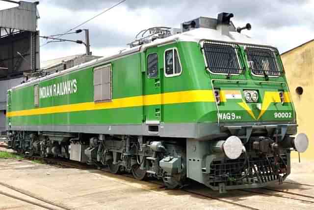 9,000 hp WAG-9 freight locomotive.