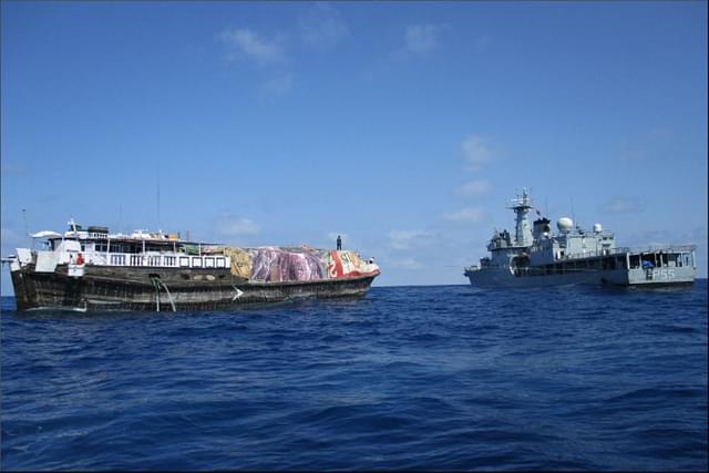 Anti-Piracy operations by the Indian Navy.