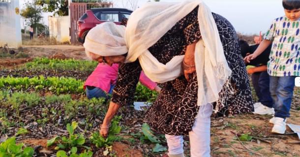Farming is a family thing for new generation urban farmers. Photo credit: Hosachiguru.