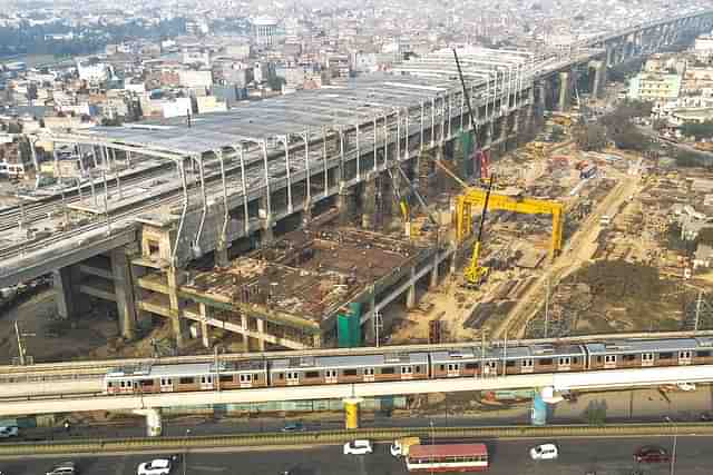 The Ghaziabad Railways Station.