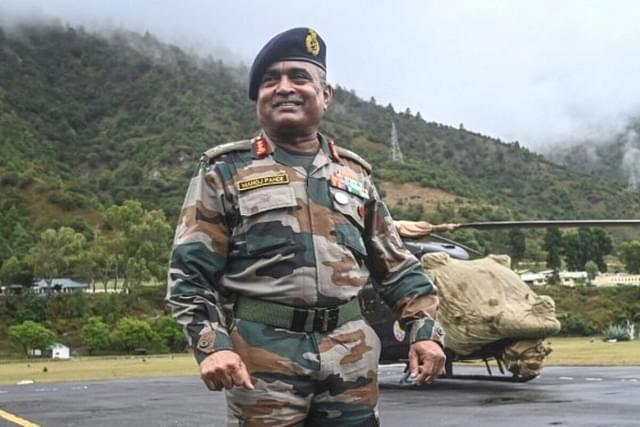 Indian Army Chief General Manoj Pande.