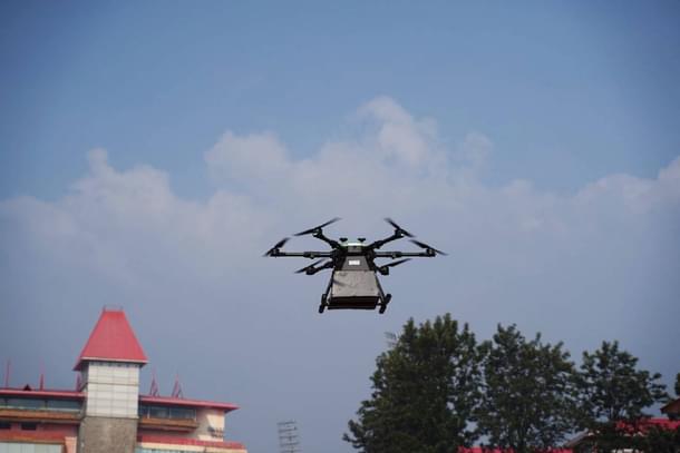 Skye Air Mobility exhibited its drone traffic management solution at CES.