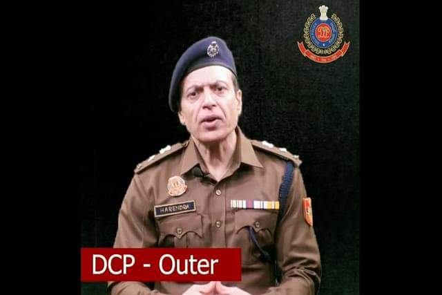 DCP (Outer District) Harendra K Singh (Source: @DelhiPolice)