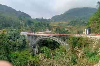 Siyom Bridge in Arunachal Pradesh (Twitter)