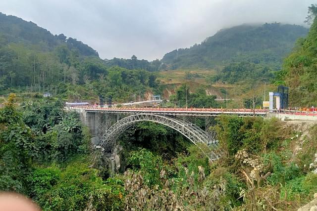Siyom Bridge in Arunachal Pradesh (Pic Via Twitter)