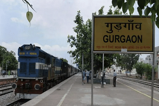 Gurugram/Gurgaon Railway Station.