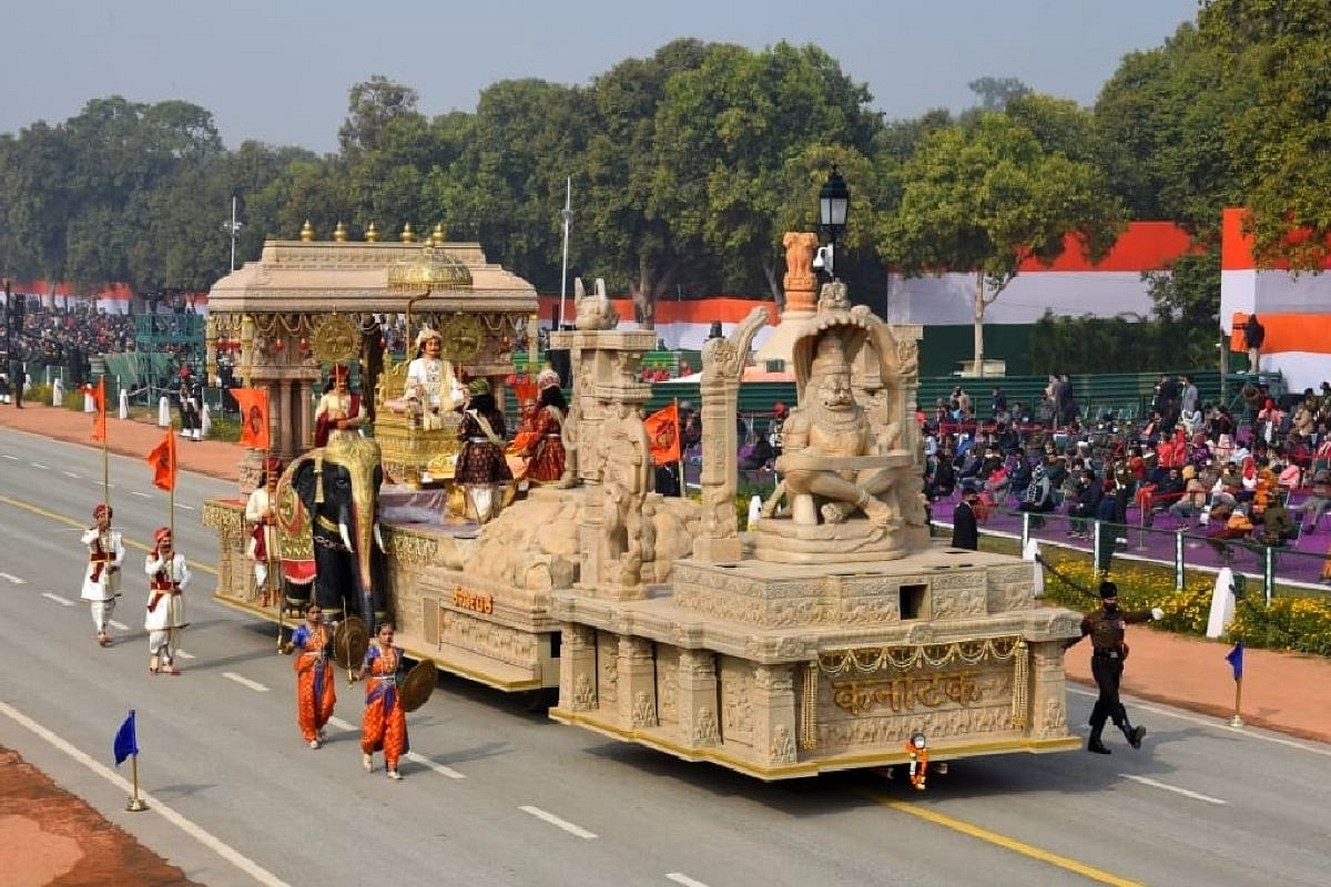 Republic Day tableau from Karnataka from earlier years.(Representative image :Twitter)