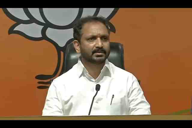 K Surendran, BJP Kerala state president.