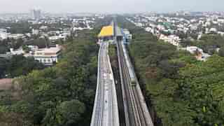 Namma Metro: Pic Courtesy K.Vivek