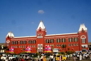 Chennai Central Railway Station. ( Wikipedia)