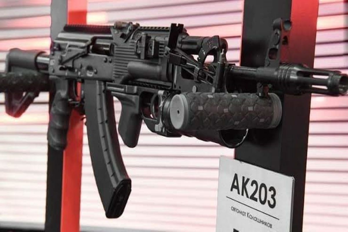 Korwa Ordnance Factory in Amethi, Uttar Pradesh, has produced the first batch of 7.62 mm Kalashnikov AK-203 assault rifles. (Representational image).