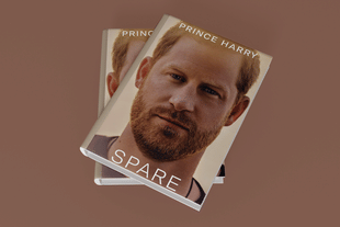 The cover of Prince Harry's book, 'Spare'.