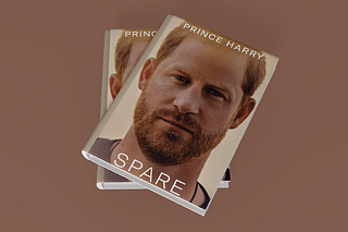 The cover of Prince Harry's book, 'Spare'. 