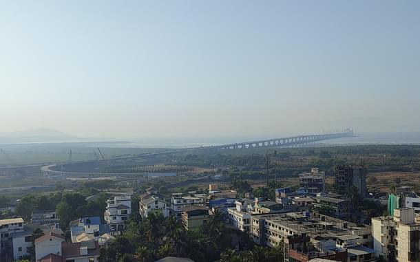 The Mumbai Tran Harbour Link (Photo: Vishal Bhargava/Twitter)