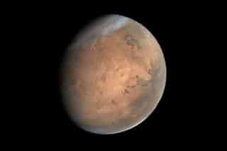 Planet Mars shared by ISRO's Mars Orbiter Mission.