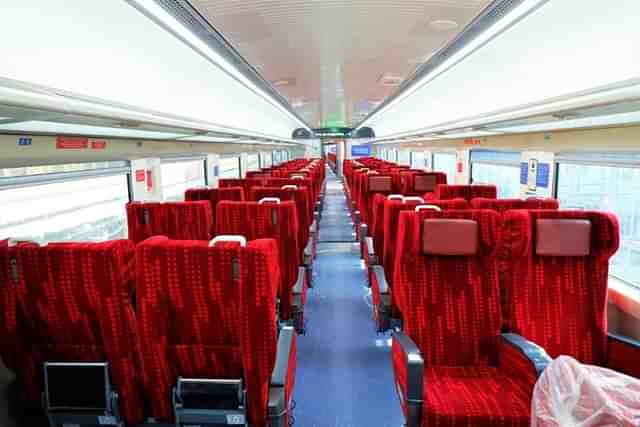 The Vande Bharat express. (Representational image).