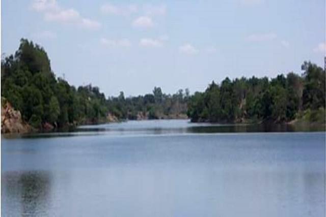 Pit lake of Ananya Vatika in Dola, MP.