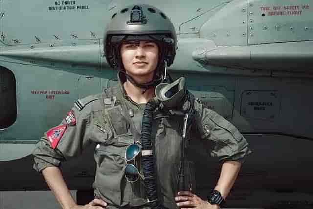 Squadron Leader Avani Chaturvedi.