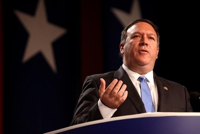 Former US Secretary of State Mike Pompeo.