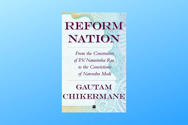 The book cover of 'Reform Nation' by Gautam Chikermane