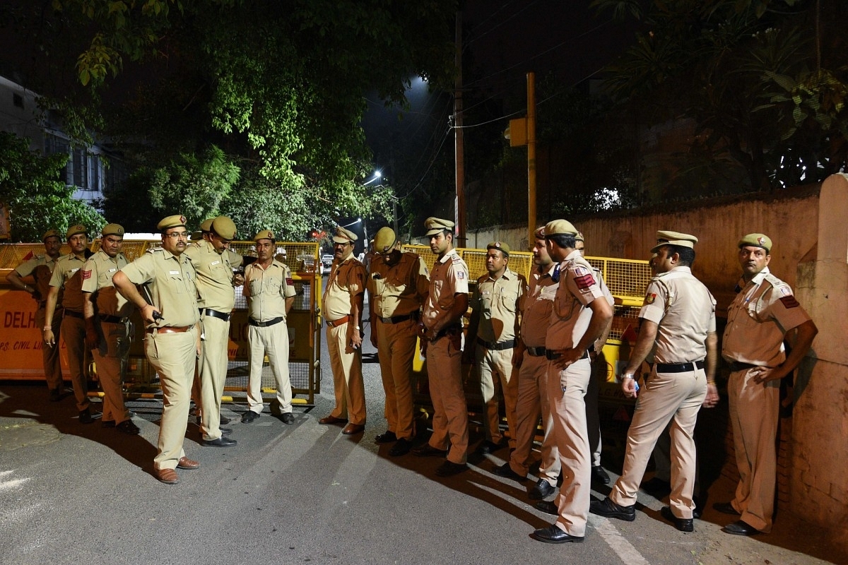 Representative image of Delhi Police. (Photo by Vipin Kumar/Hindustan Times via Getty Images) 