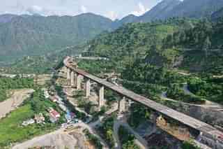 Udhampur - Srinagar - Baramulla Rail Link (USBRL) project  (Indian Railways/ Via Twitter)