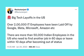 Big tech layoffs in the US