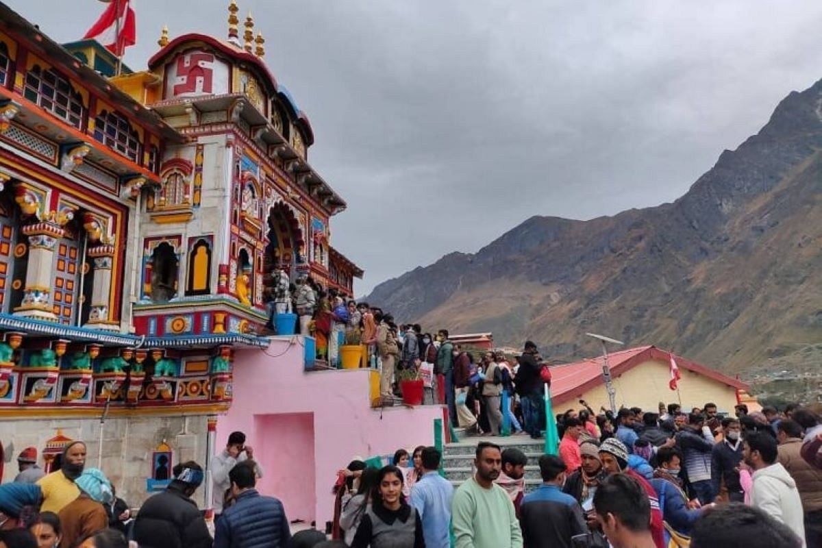 Badrinath Temple, Uttarakhand. (Twitter). (Representative Image).