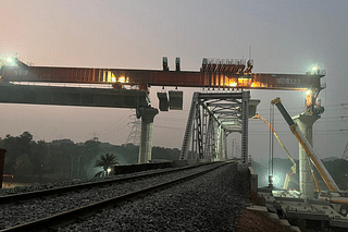 The RRTS corridor is crossing the Eastern Dedicated Freight Corridor in the Mohiuddinpur area of Meerut.