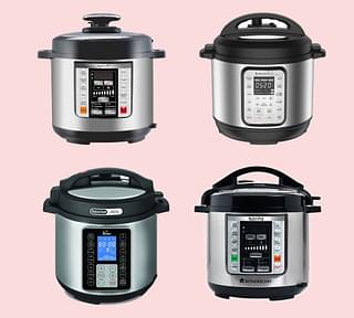 Some popular brands of smart electric pressure cookers.