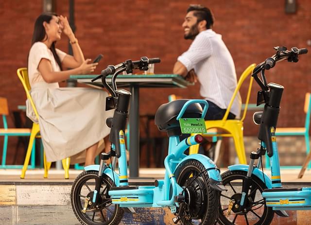 The Yulu 'Miracle' e-bike was a Made-in-India product on show in Las Vegas.