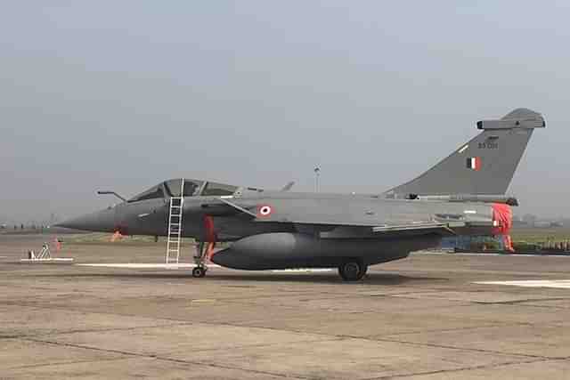 A fighter jet at an airfield. (Representative image)