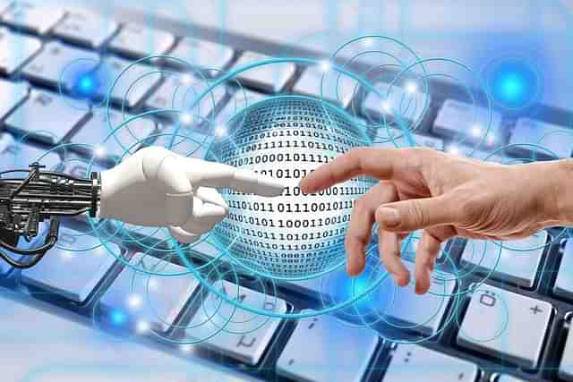 Machine Knowledge can collaborate with Man, not replace him. (Representative image). (Pixabay).
