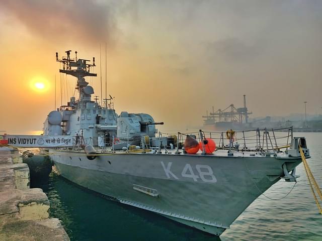 INS Vidyut (Photo: HQ Maharashtra Naval Area/Twitter)