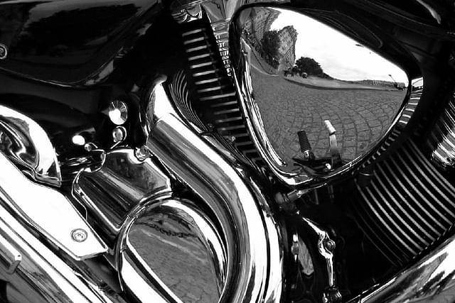 Decorative chrome plating on a motorcycle (Representative Image) (Pic Via Wikipedia)