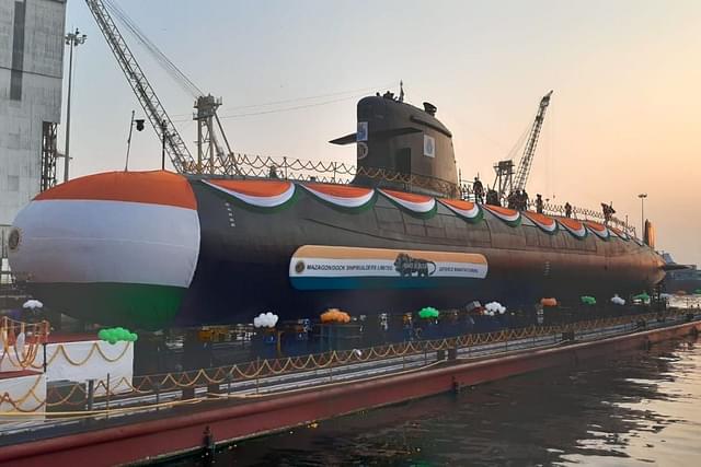Indian Navy Scorpene class submarine.
(Representational image).