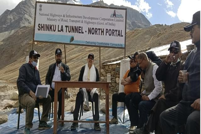 Shinku La Tunnel, Ladakh.