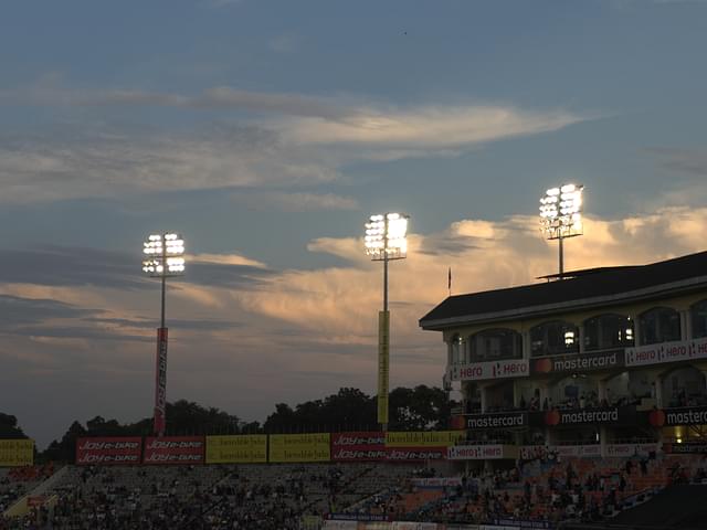 PCA Stadium Mohali.