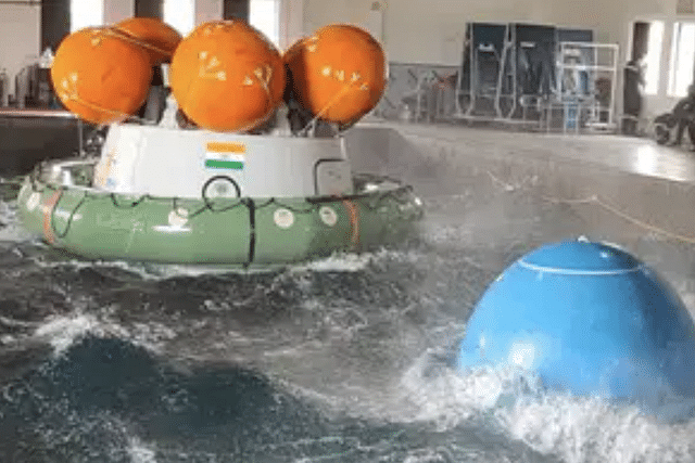 ISRO's CMRM with Buoy and Up-righting Floats under different sea state condition (Pic Via ISRO)