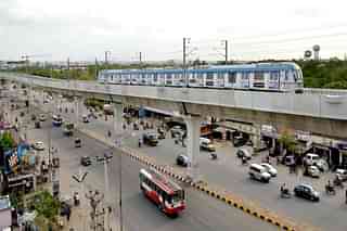 The Hyderabad Metro Rail 