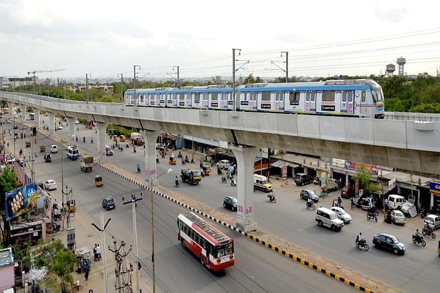 The Hyderabad Metro Rail 