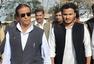 Azam Khan and his son