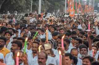 Candlelight March Conducted By BJP