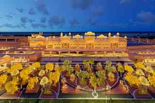 Design of the to-be-redeveloped Jaipur Junction Railway Station.