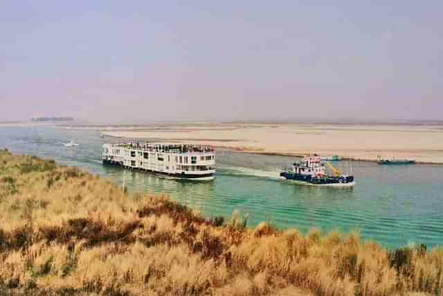 MV Ganga Vilas on River Brahmaputra in Assam (PIB)