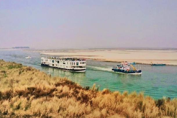 MV Ganga Vilas on River Brahmaputra in Assam (PIB)
