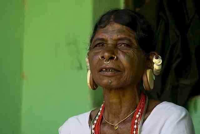 A Saura woman in Odisha (Wikimedia Commons)