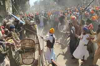 A protest by Sikhs.